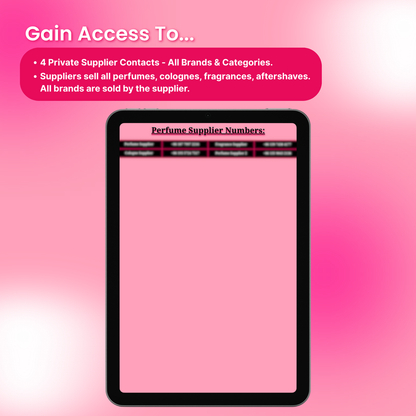 Parfume Suppliers